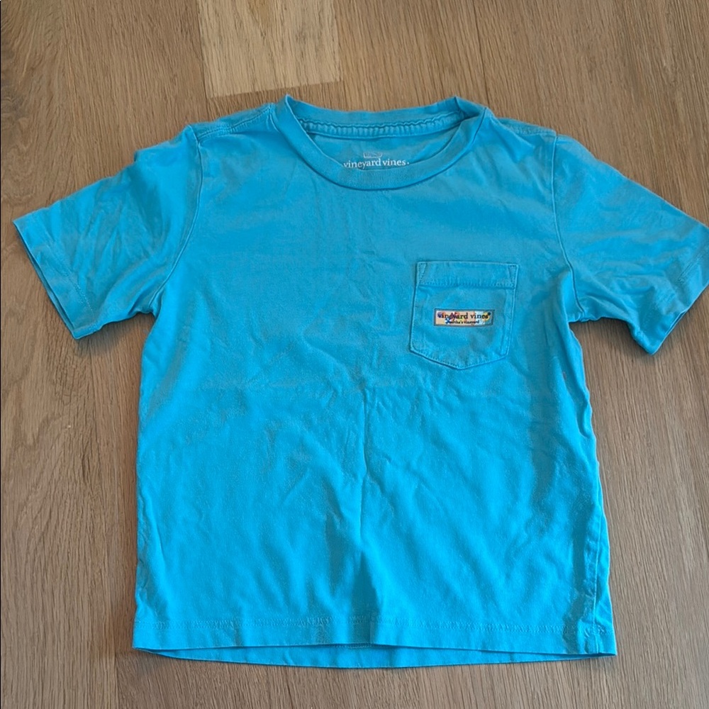 Vineyard Vines Size 4T Blue Short Sleeve Tee